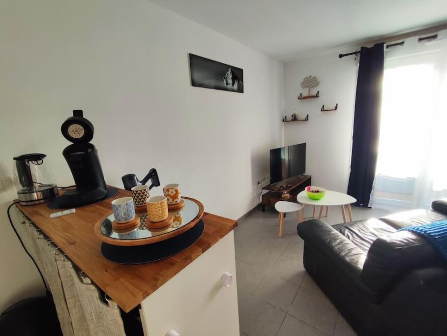 Apartmán T2 Avec Jardin Proche Aeroport, Airbus, Meet Daux Exteriér fotografie