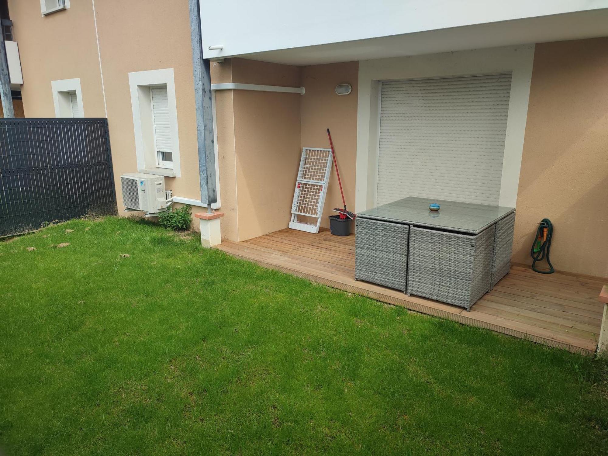 Apartmán T2 Avec Jardin Proche Aeroport, Airbus, Meet Daux Exteriér fotografie